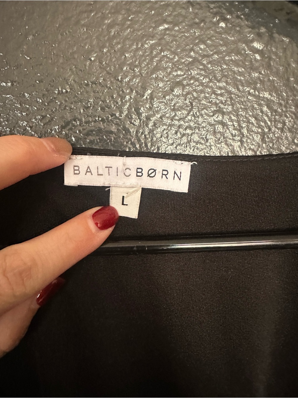 Baltic Born Black Tie-Front Midi Dress - Picture 3 of 4